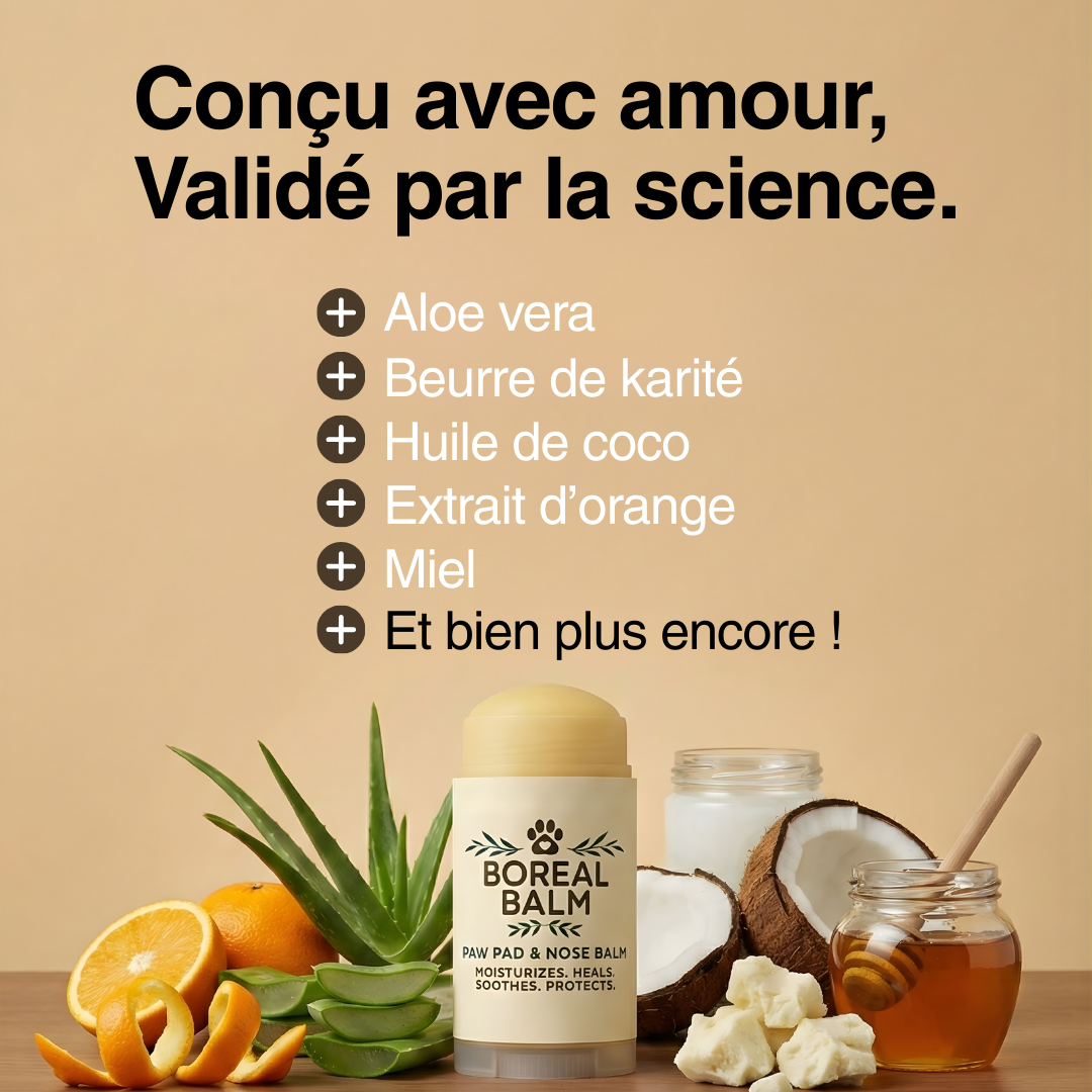 Boreal Balm™ - Baume hydratant & protecteur pour chien